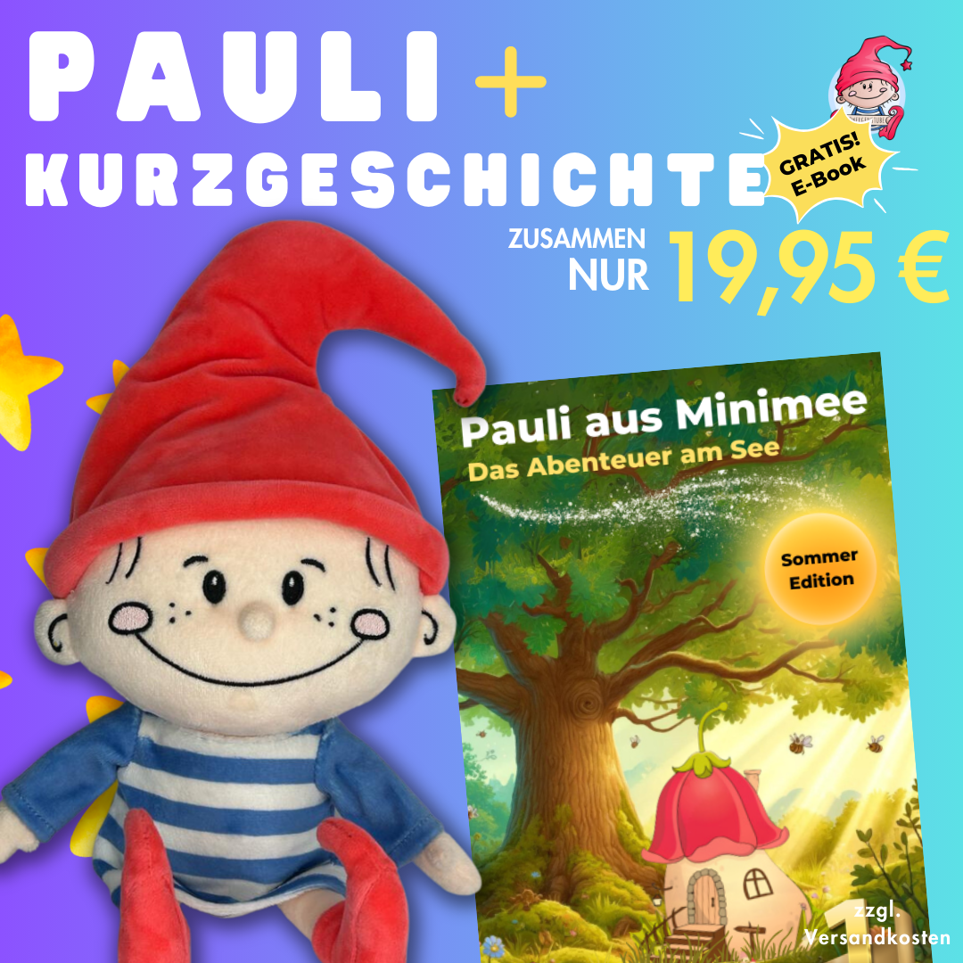 Pauli Plüschtier + gratis Kurzgeschichte als E-Book